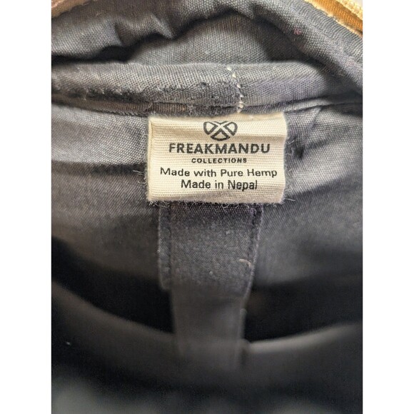 Freakmandu Collection Mushroom Hemp Backpack Friendly Unique Unisex Rustic - Picture 7 of 8